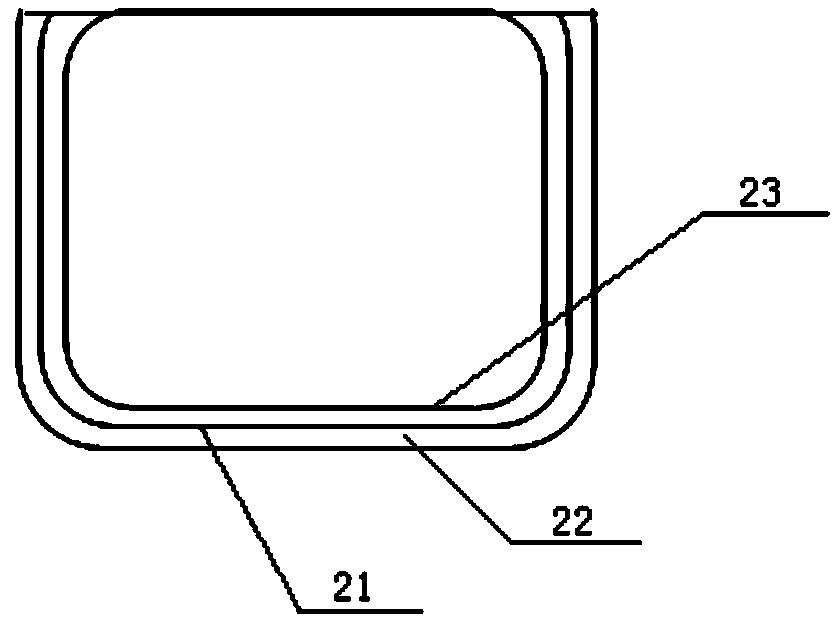 Oil separation water tank