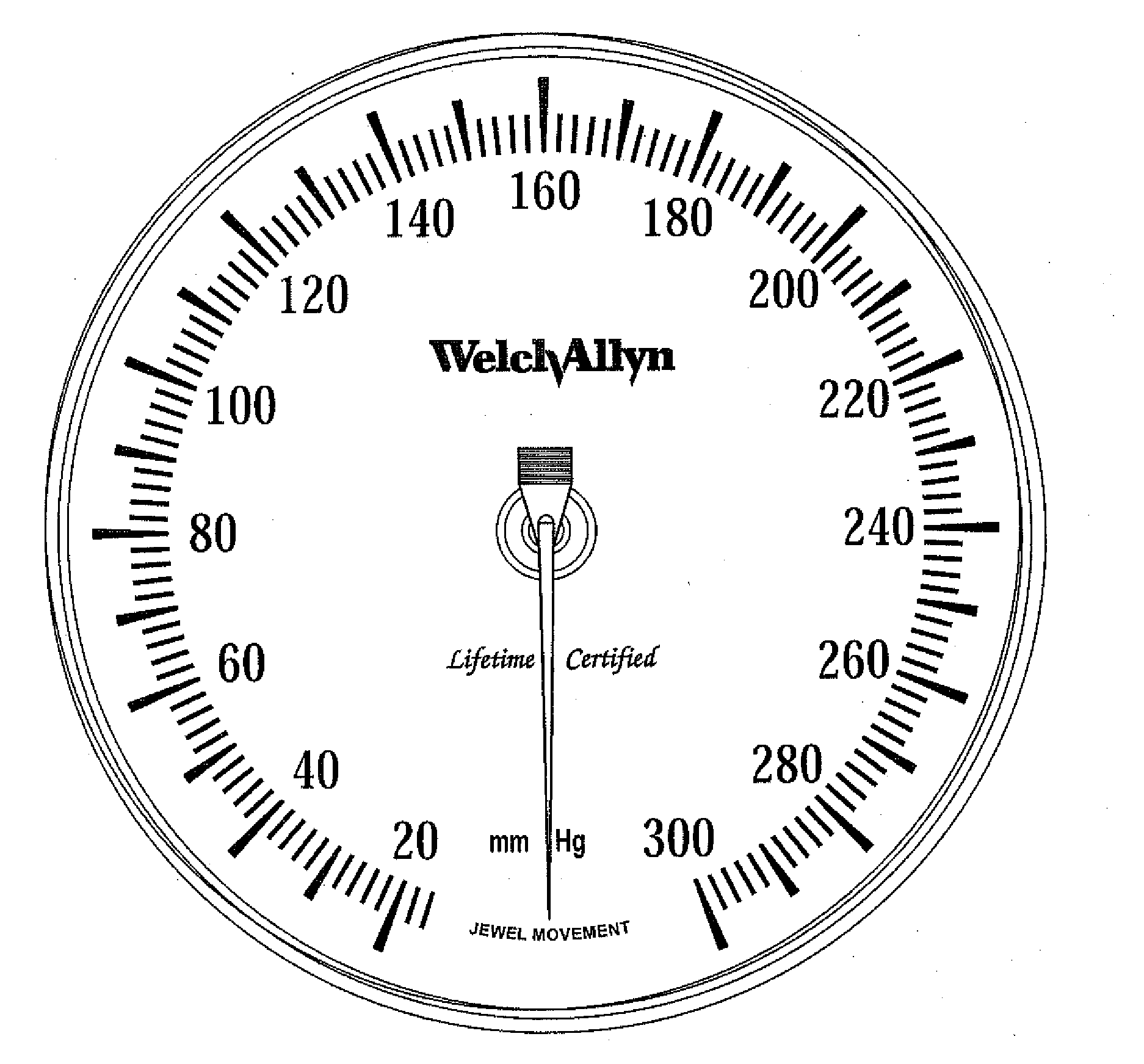 Pointer for use in a gauge, a gauge employing the pointer, and a method of making the pointer