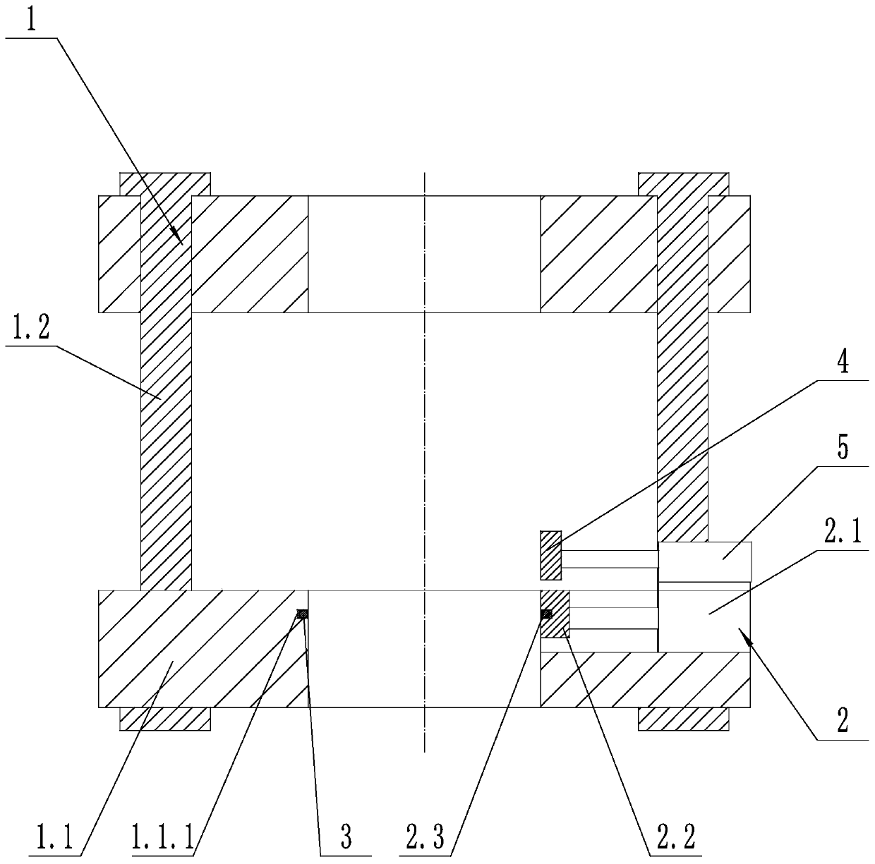 Hot-line work robot climbing device