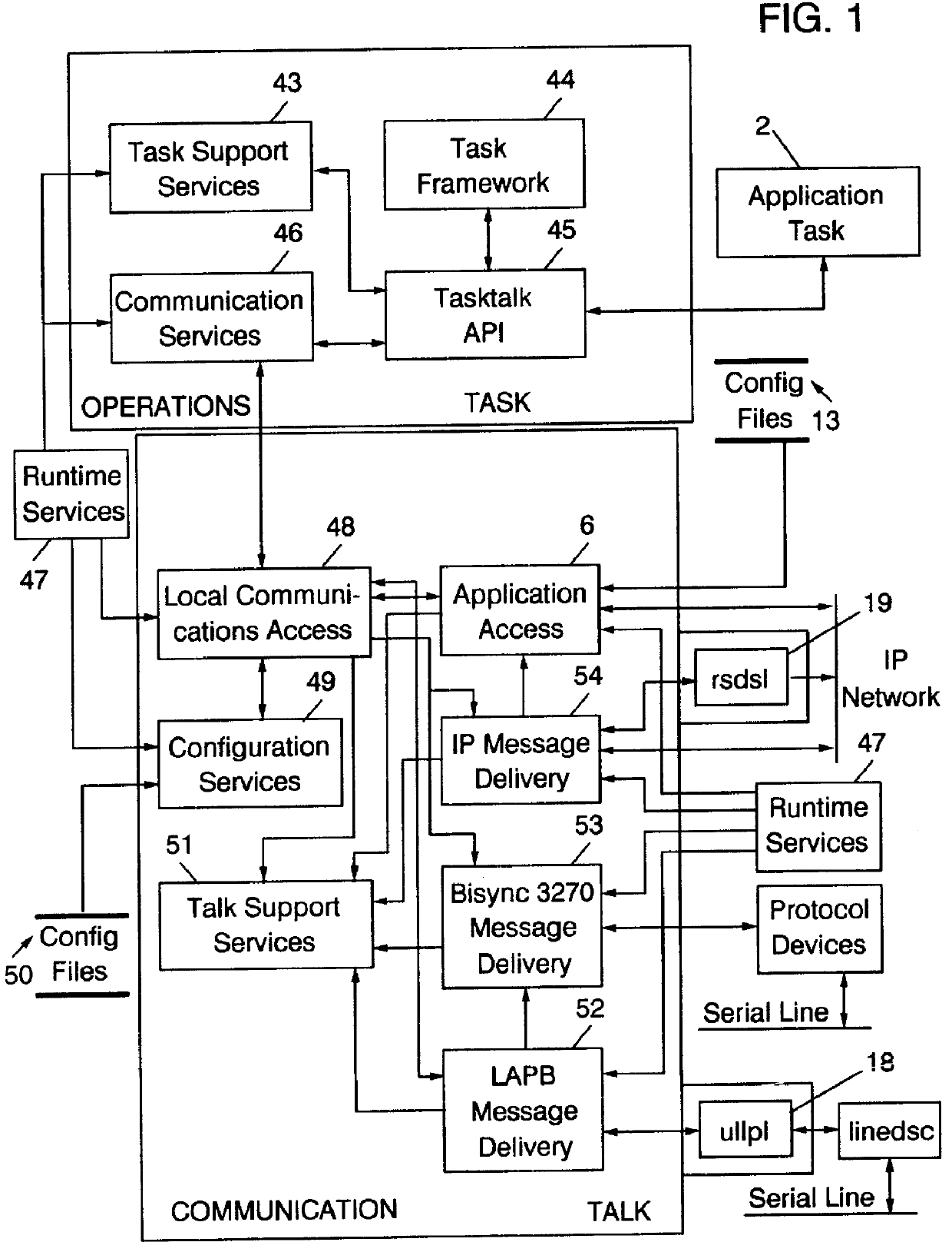 Virtual network communication services utilizing internode message delivery task mechanisms