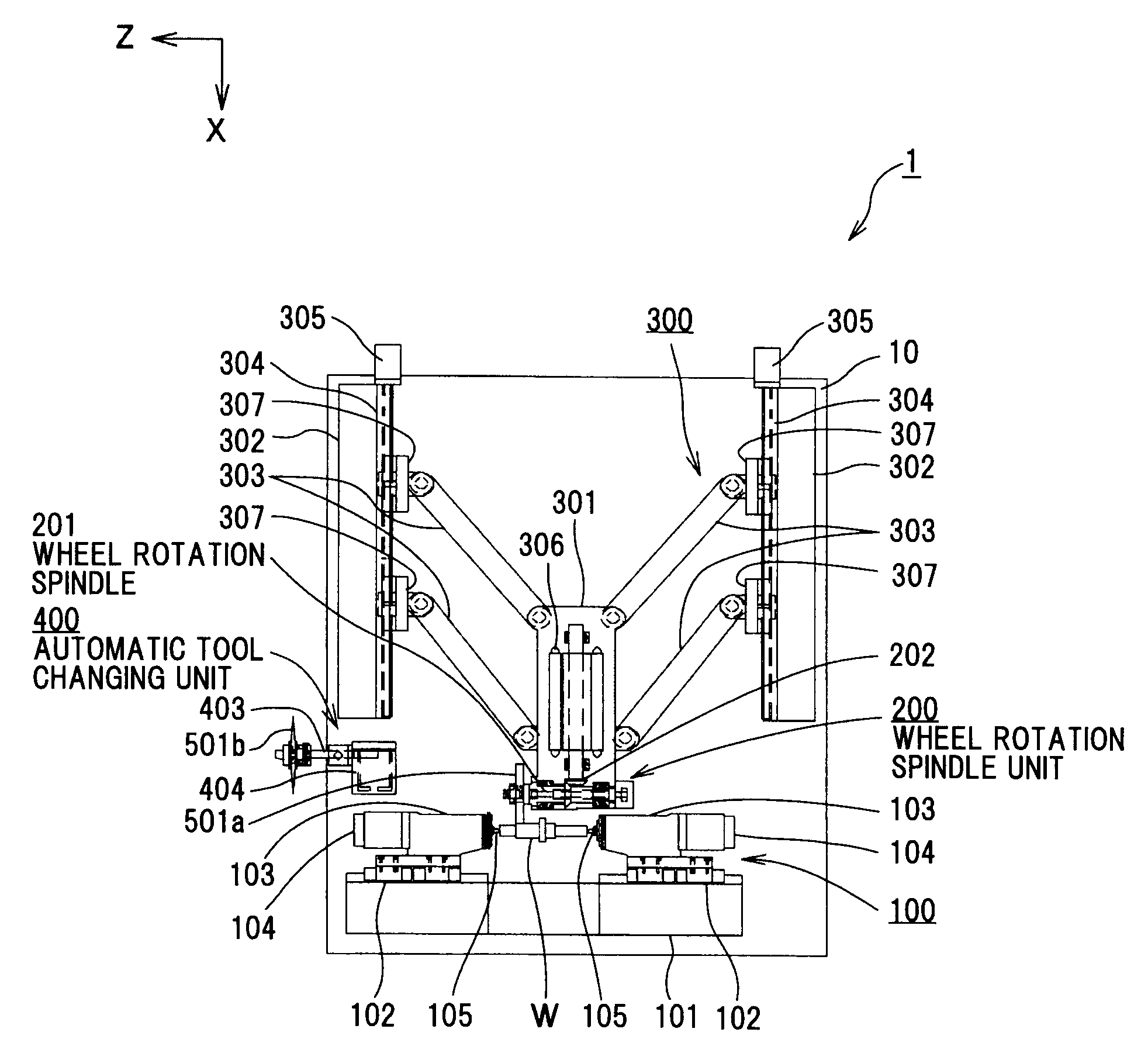 Machine tool and control method therefor