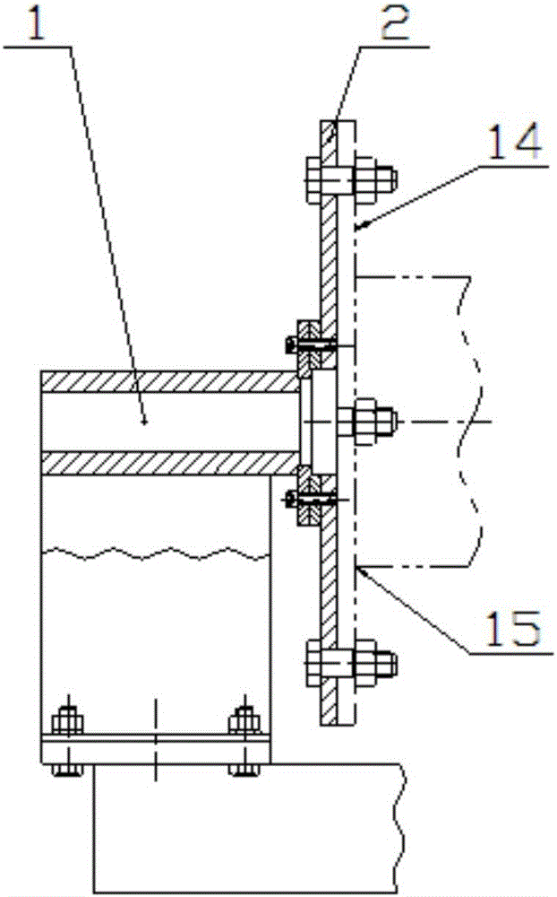 Stand column welding tool