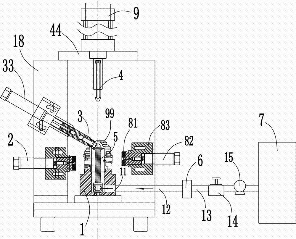 Perfusion type electronickelling and silicon carbide device for air cylinder