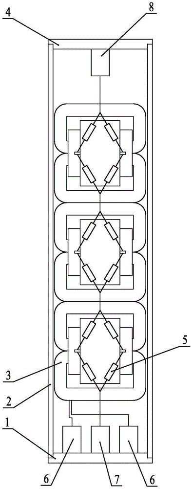 Column type high voltage DC power supply