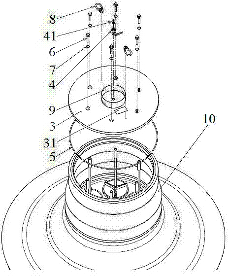 Sealing structure and sealing method thereof