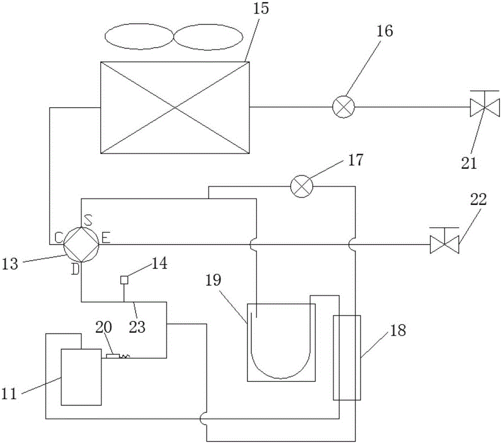 Device and method for improving running reliability of compressor