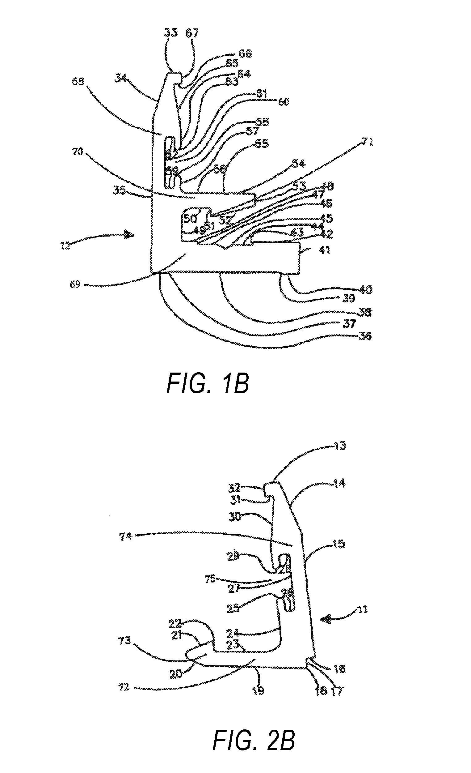 Self-locking handrail system