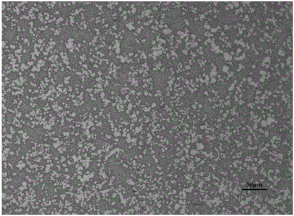 Method for preparing high-tungsten-content tungsten-zirconium alloy