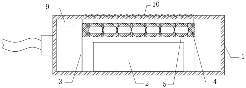 A mobile phone wireless charger with an overcharge protection device