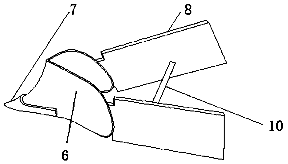 Ditcher applicable to sowing-in-line plot planting