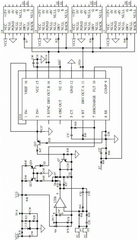 High-voltage plasma power supply