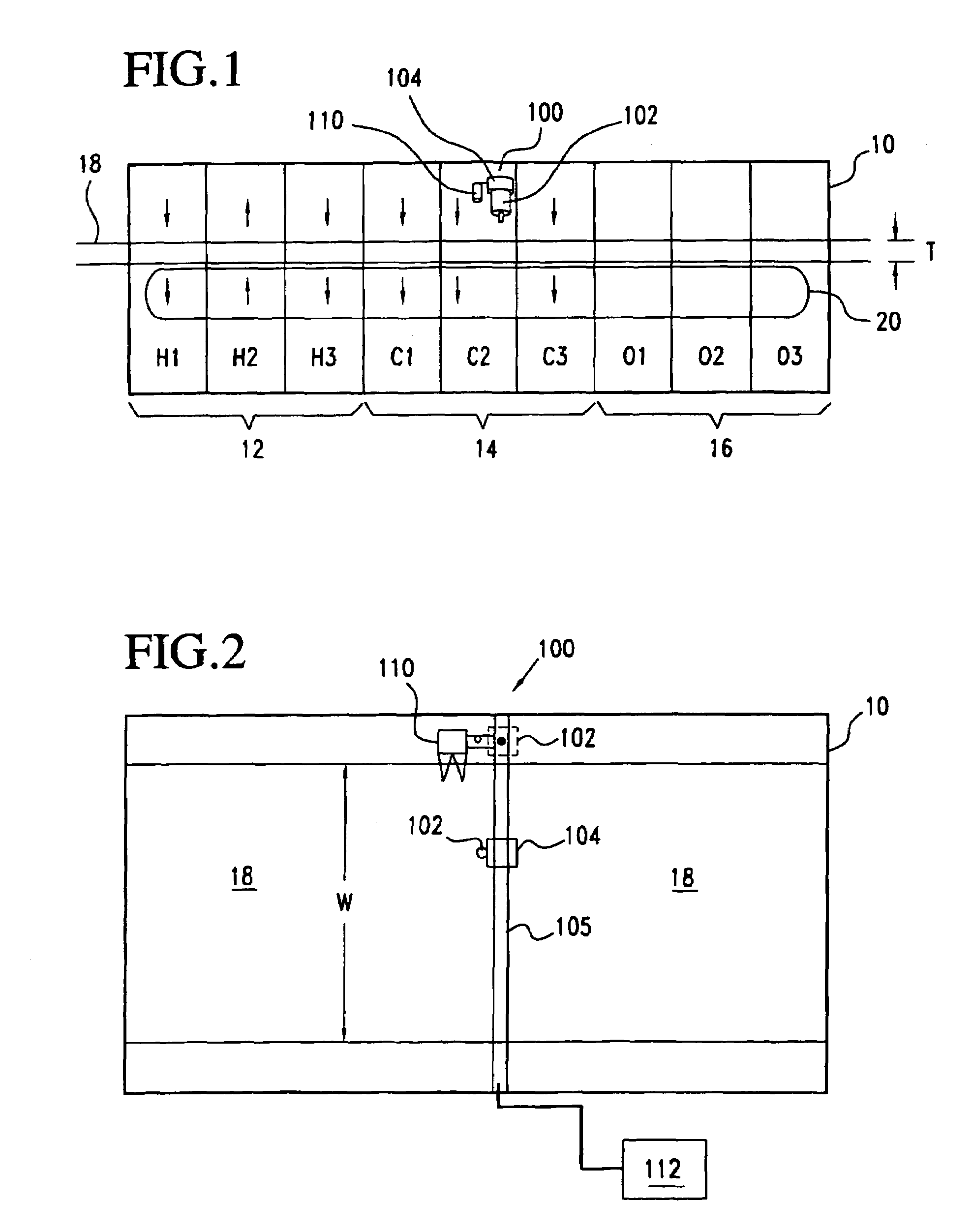 Traversing measurement system for a dryer and associated method