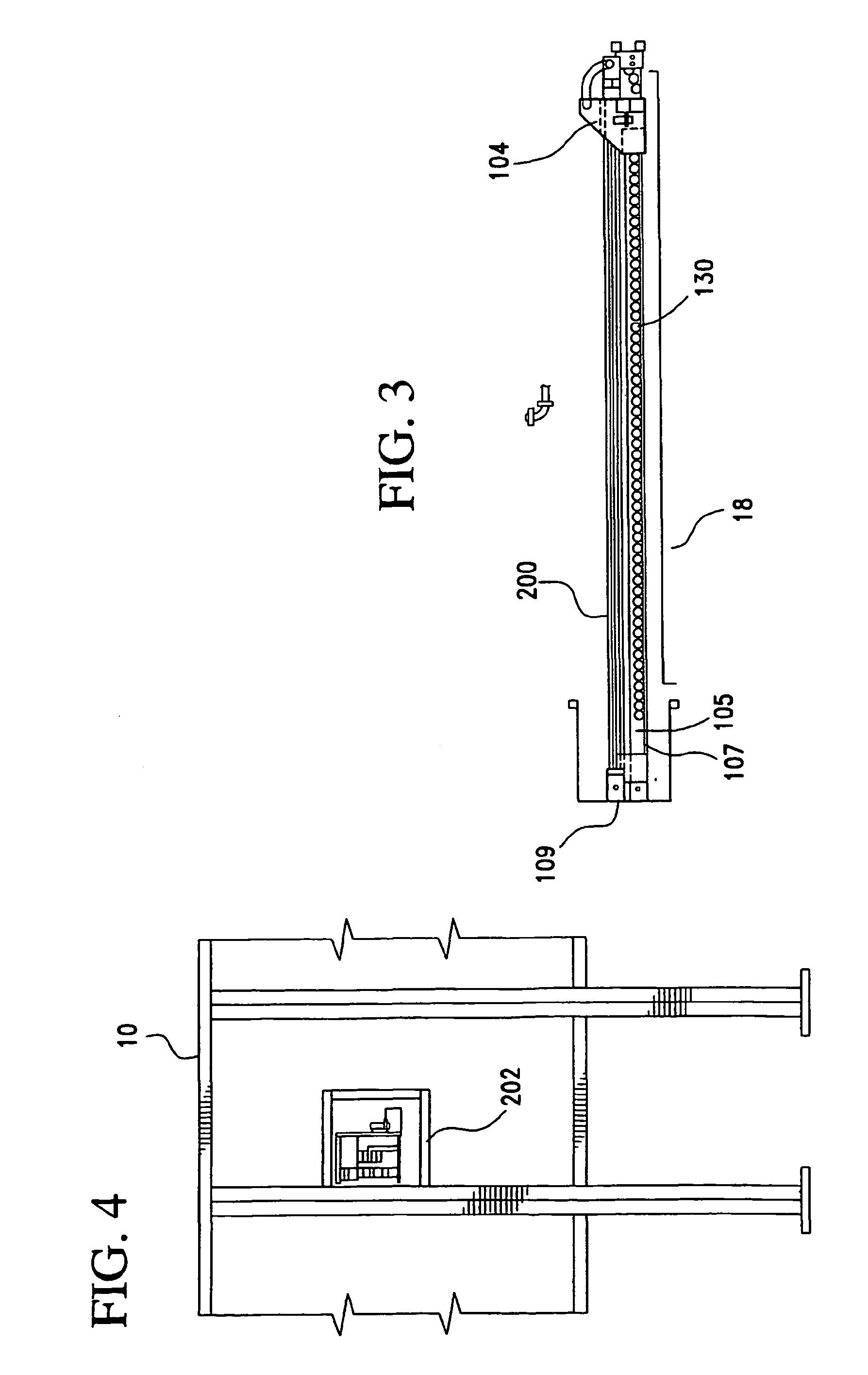 Traversing measurement system for a dryer and associated method