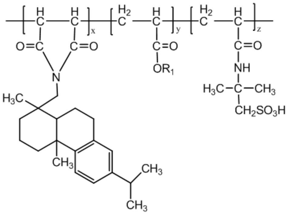 Water-soluble crude oil pour point depressant and its preparation method and application