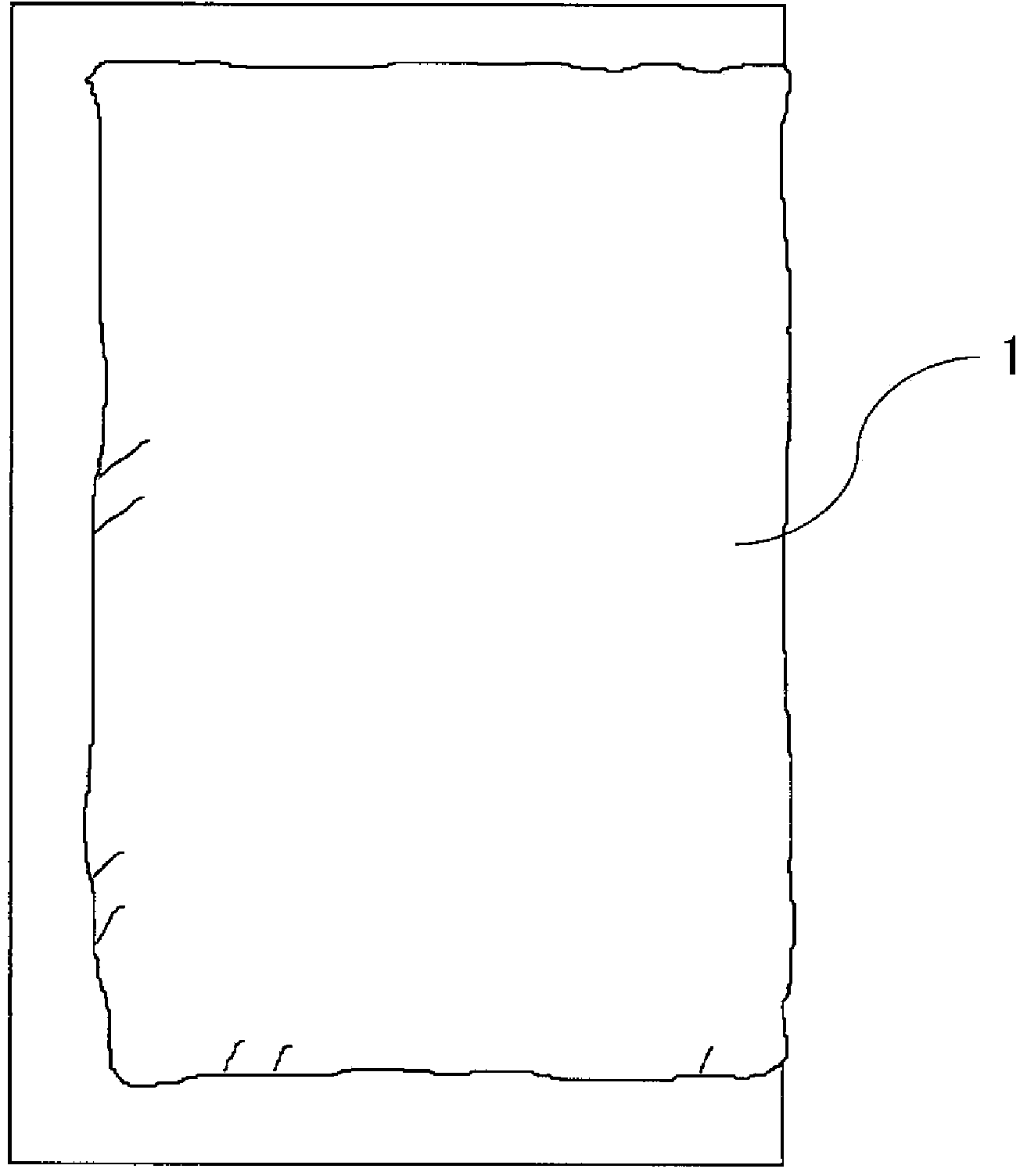 Assembly comprising edible-oil cleaning agent and container, and purification method of edible-oil using same