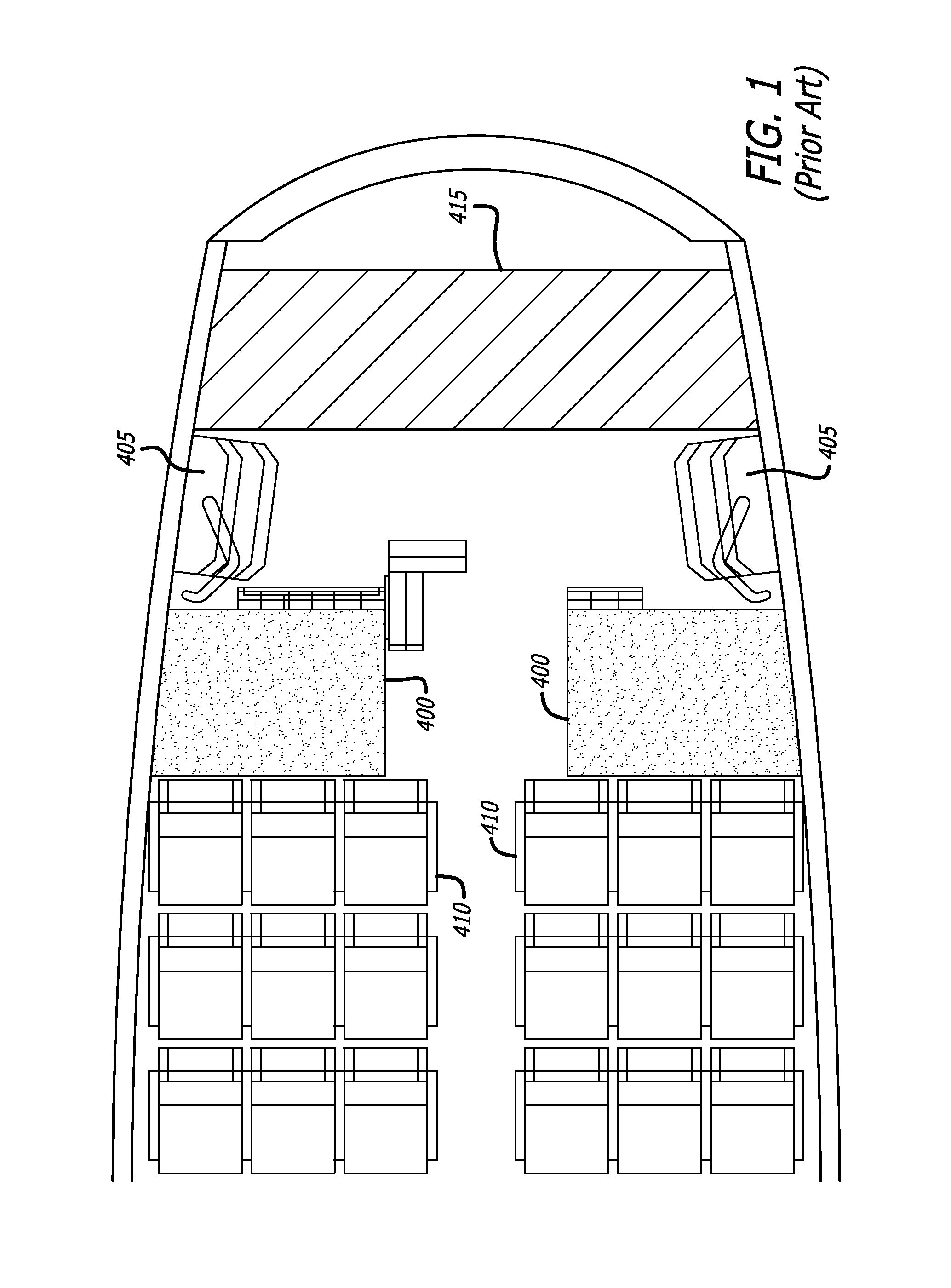 Modular lavatory system optimized for narrow body commercial aircraft