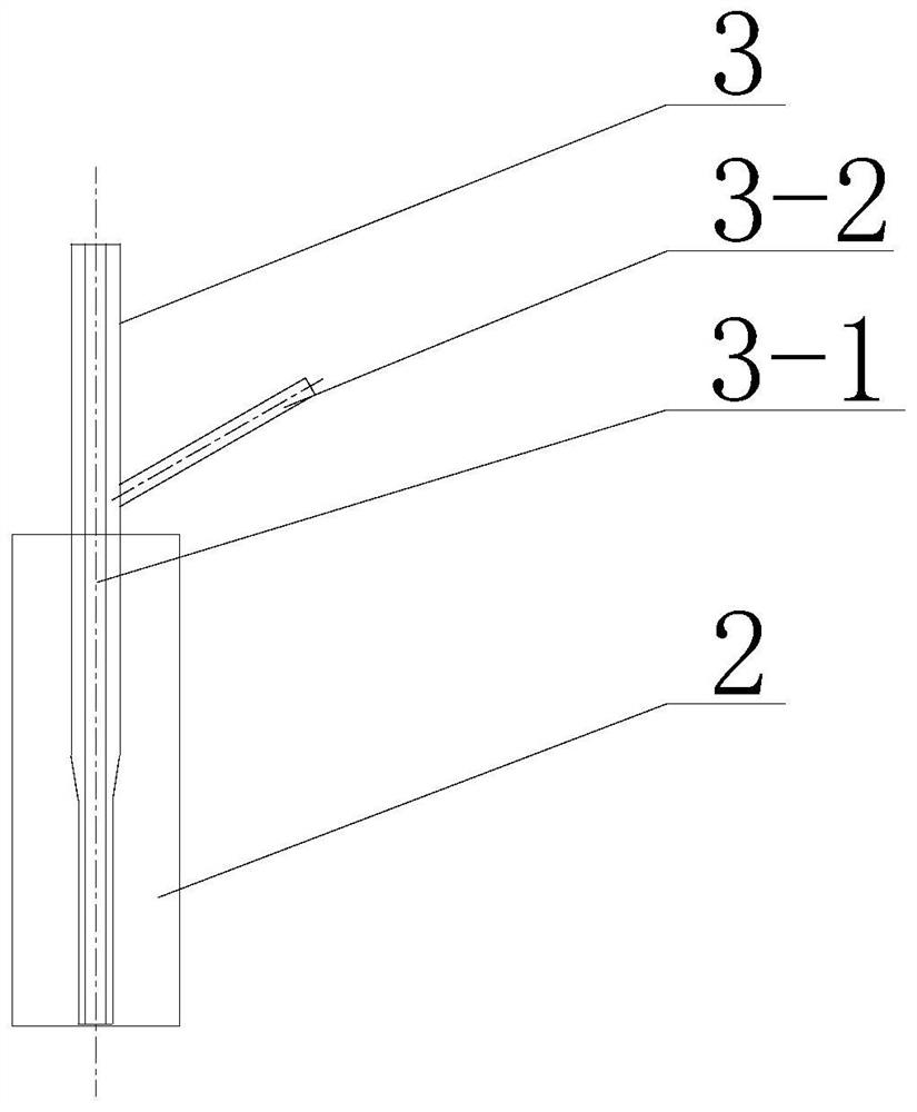 A heating electrode process and device for spraying powder in electric arc furnace