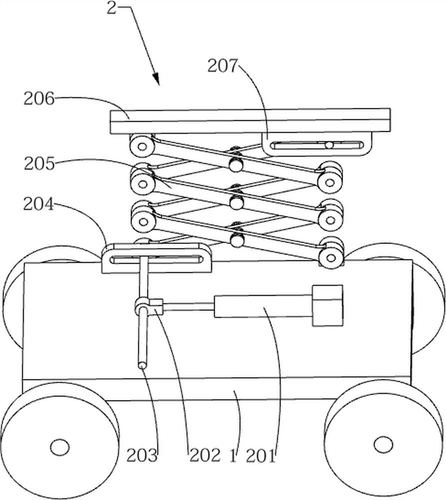 Marking layer detimber auxiliary dismounting vehicle for building