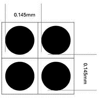 High-power image dot coverage rate digital measuring method suitable for whole printing process