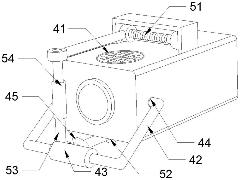 A camera with automatic cleaning function based on Internet of things