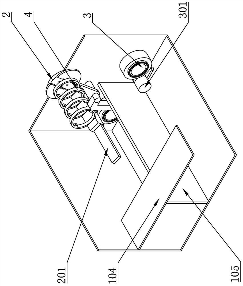 Biopsy needle cleaning device for neurosurgery department