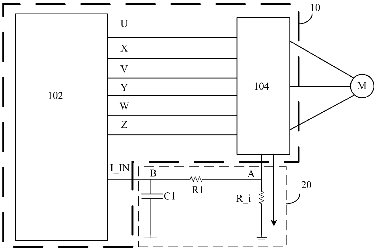 Control circuit and method of motor phase