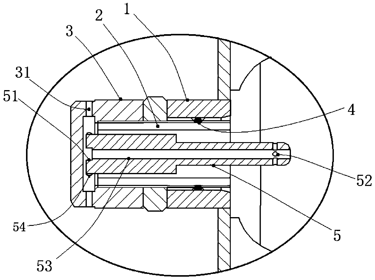 Hydraulic oil tank with built-in leather bag and rotatable position