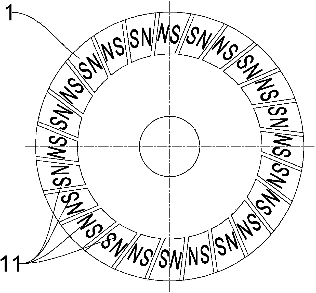 Permanent magnet driver