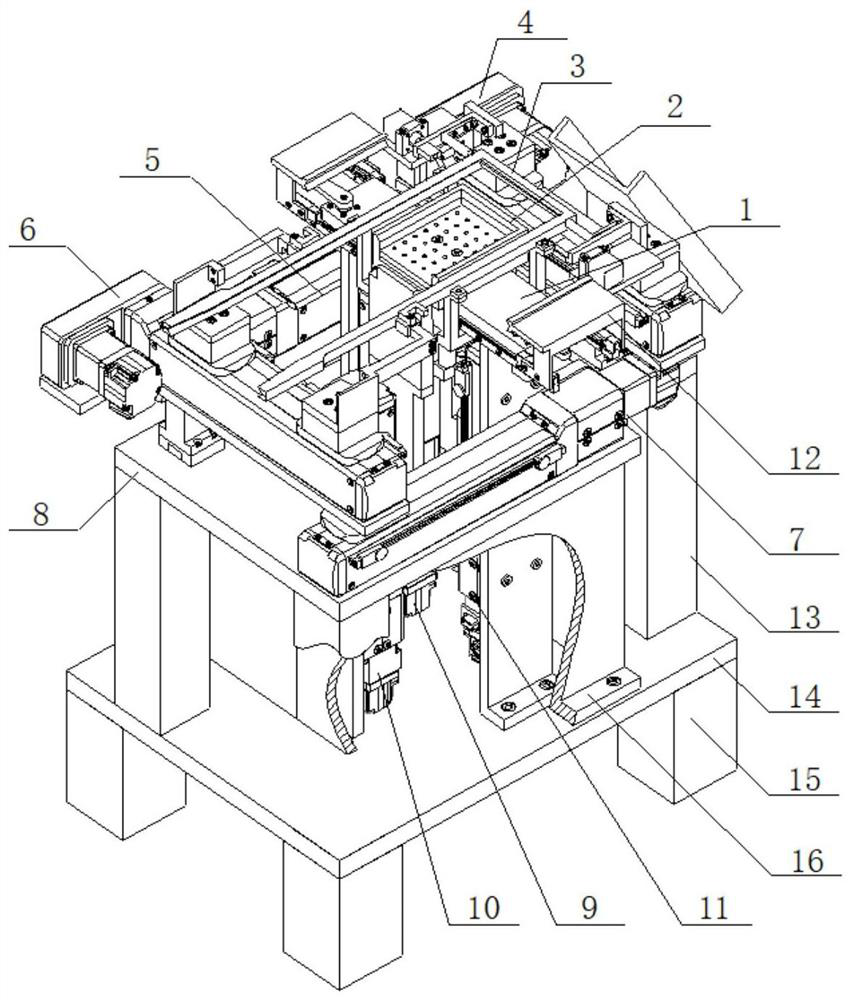 A trademark folding device for special-shaped and multi-standard cigarette products