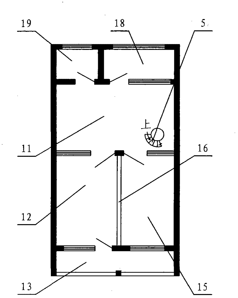 Three-floor type double deck house