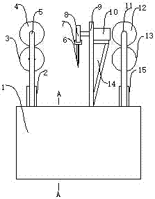 Silk cutting device