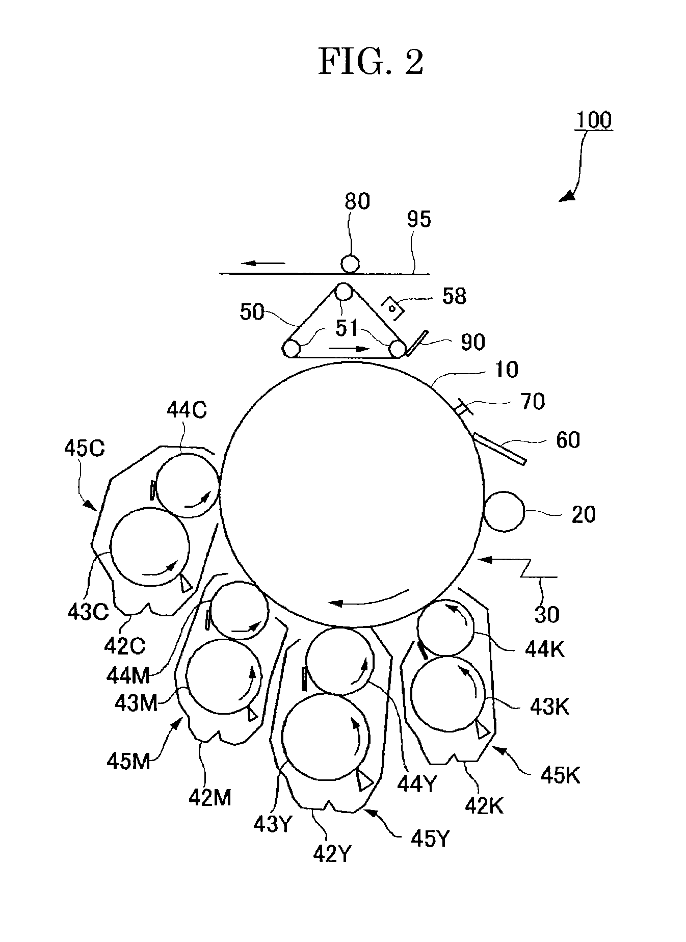 Toner for developing latent electrostatic image and method for producing toner for developing a latent electrostatic image