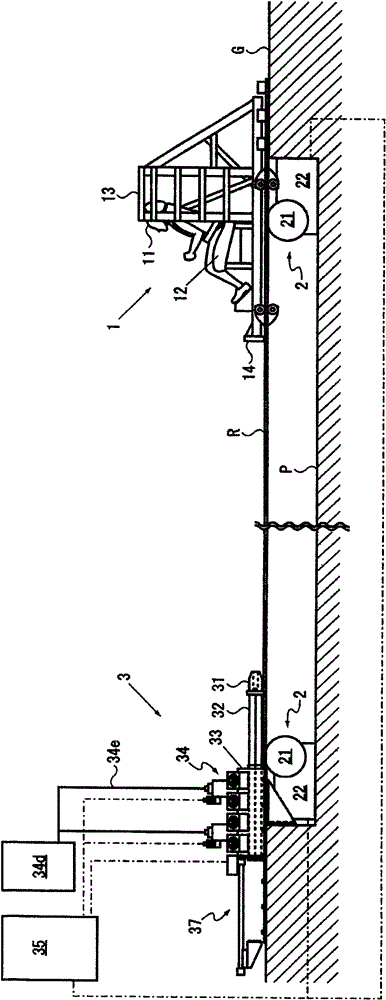 Impact test device and impact test method