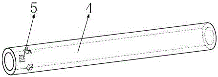 Pipeline used for municipal engineering and capable of being prevented from being smashed