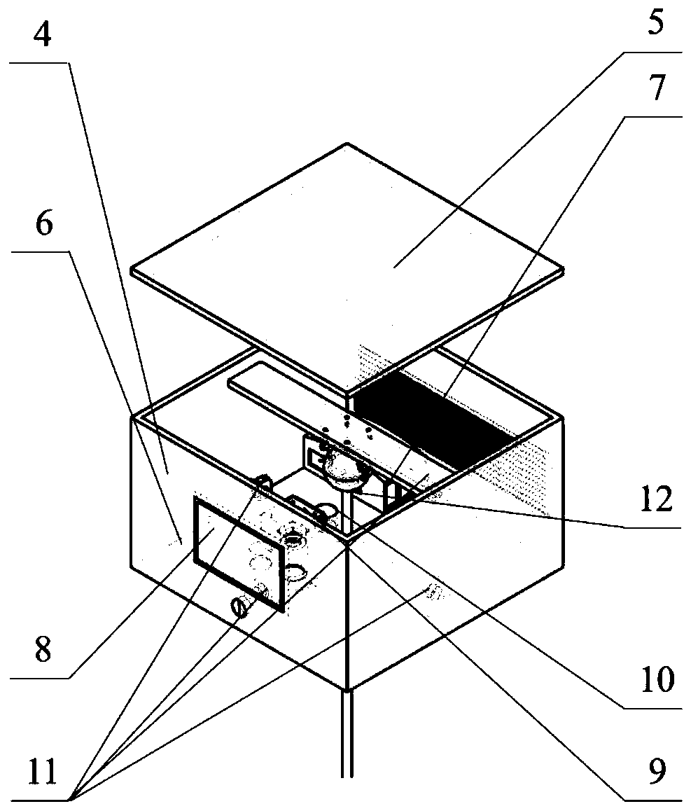 Feedback type pond circulating water intelligent feeding system fusing machine vision and infrared detection technologies