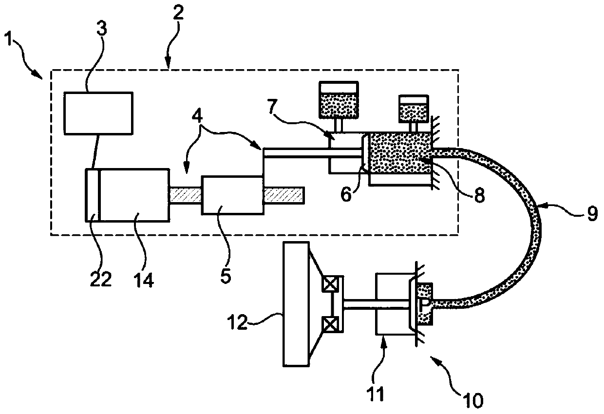 Method for heating viscoelastic components of an actuator and clutch actuator