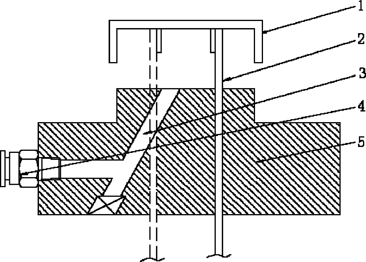 Mold for conveniently de-molding injection molded products