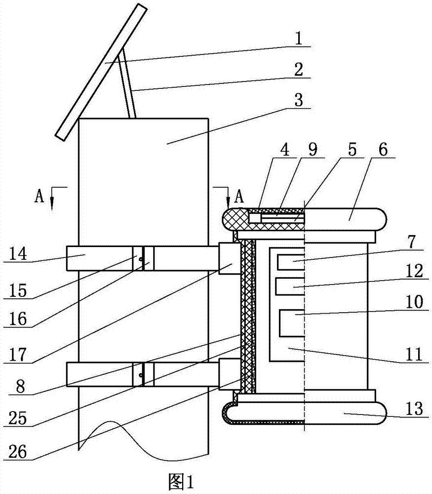 Direct current electric transmission line state detection communication system