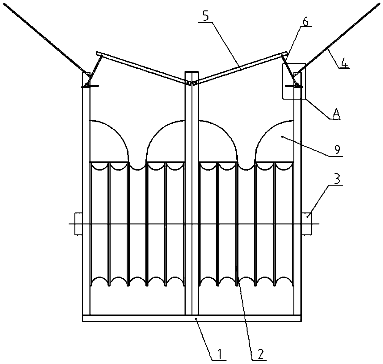 Tackle suitable for continuously unfolding guide rope of unmanned aerial vehicle and application method thereof