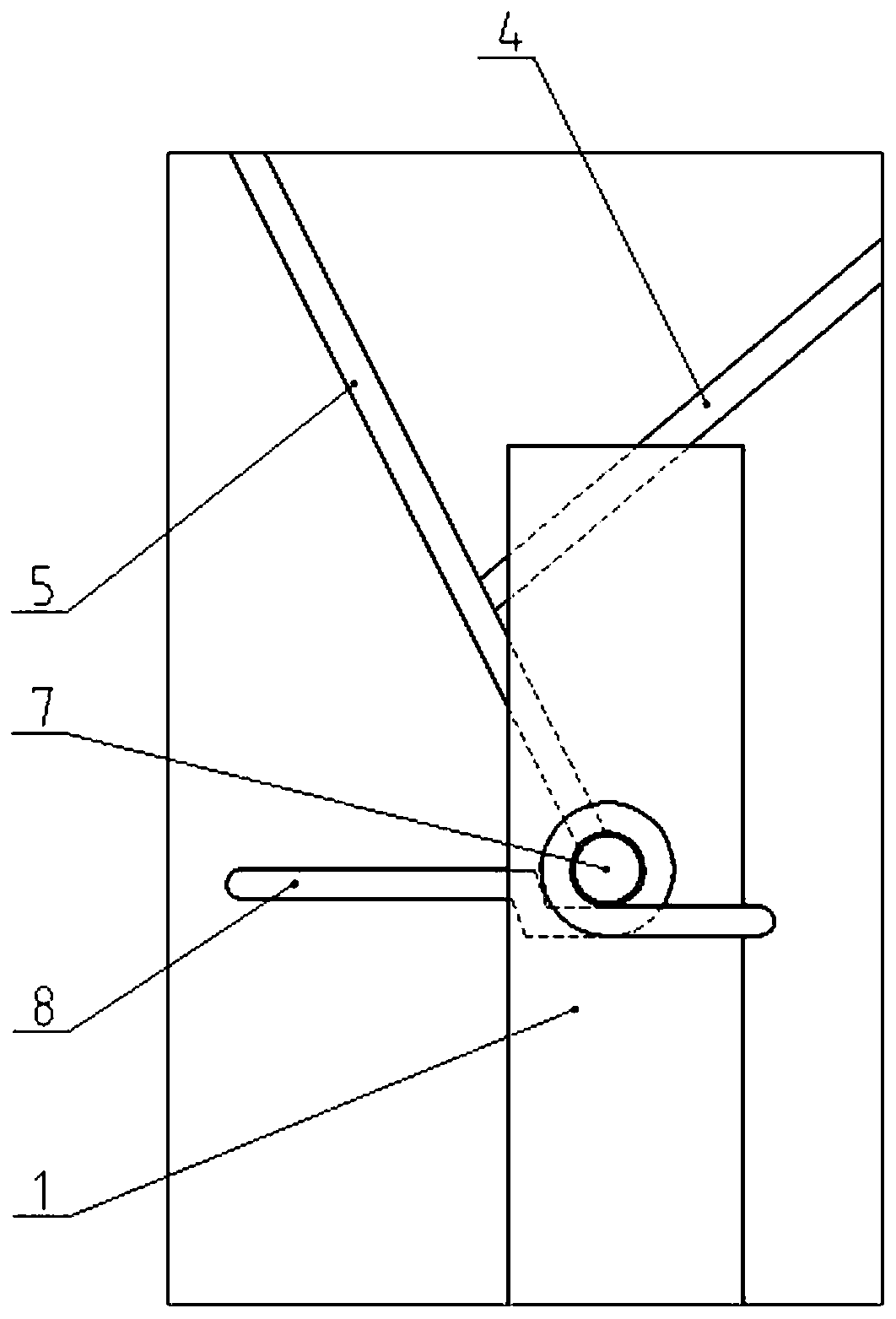 Tackle suitable for continuously unfolding guide rope of unmanned aerial vehicle and application method thereof