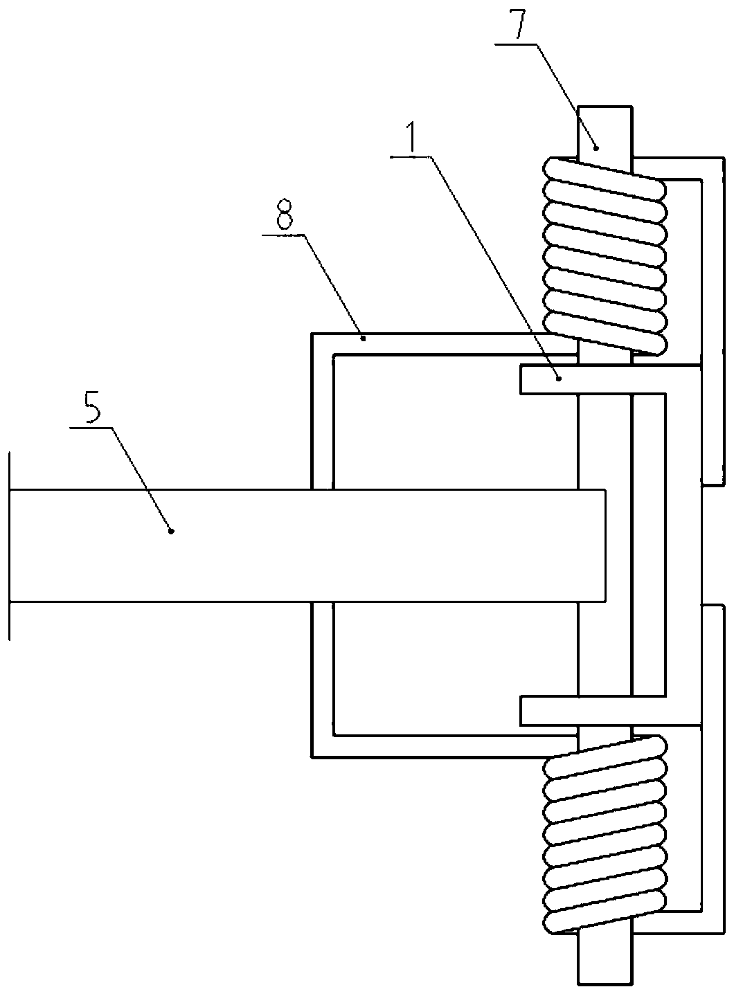 Tackle suitable for continuously unfolding guide rope of unmanned aerial vehicle and application method thereof