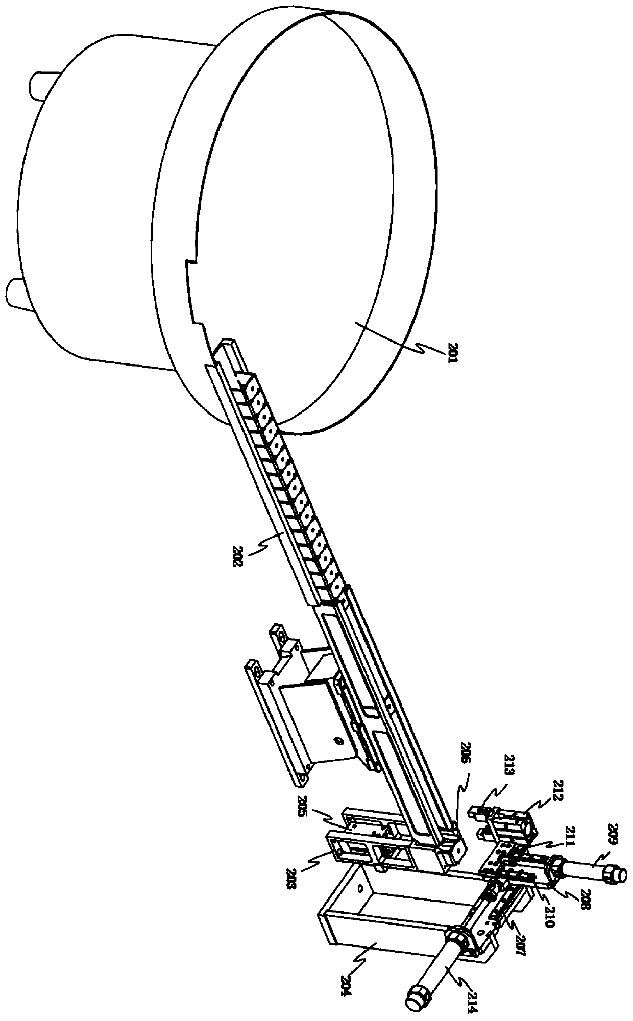 An assembly machine for sheet metal connectors