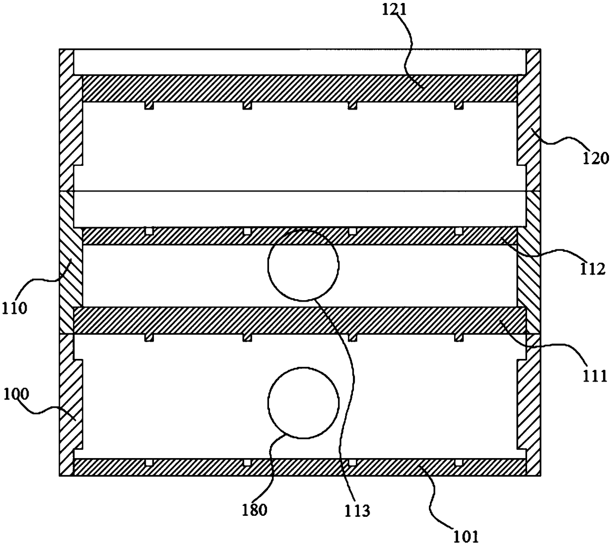 Double-layer die pressing machine and die pressing system