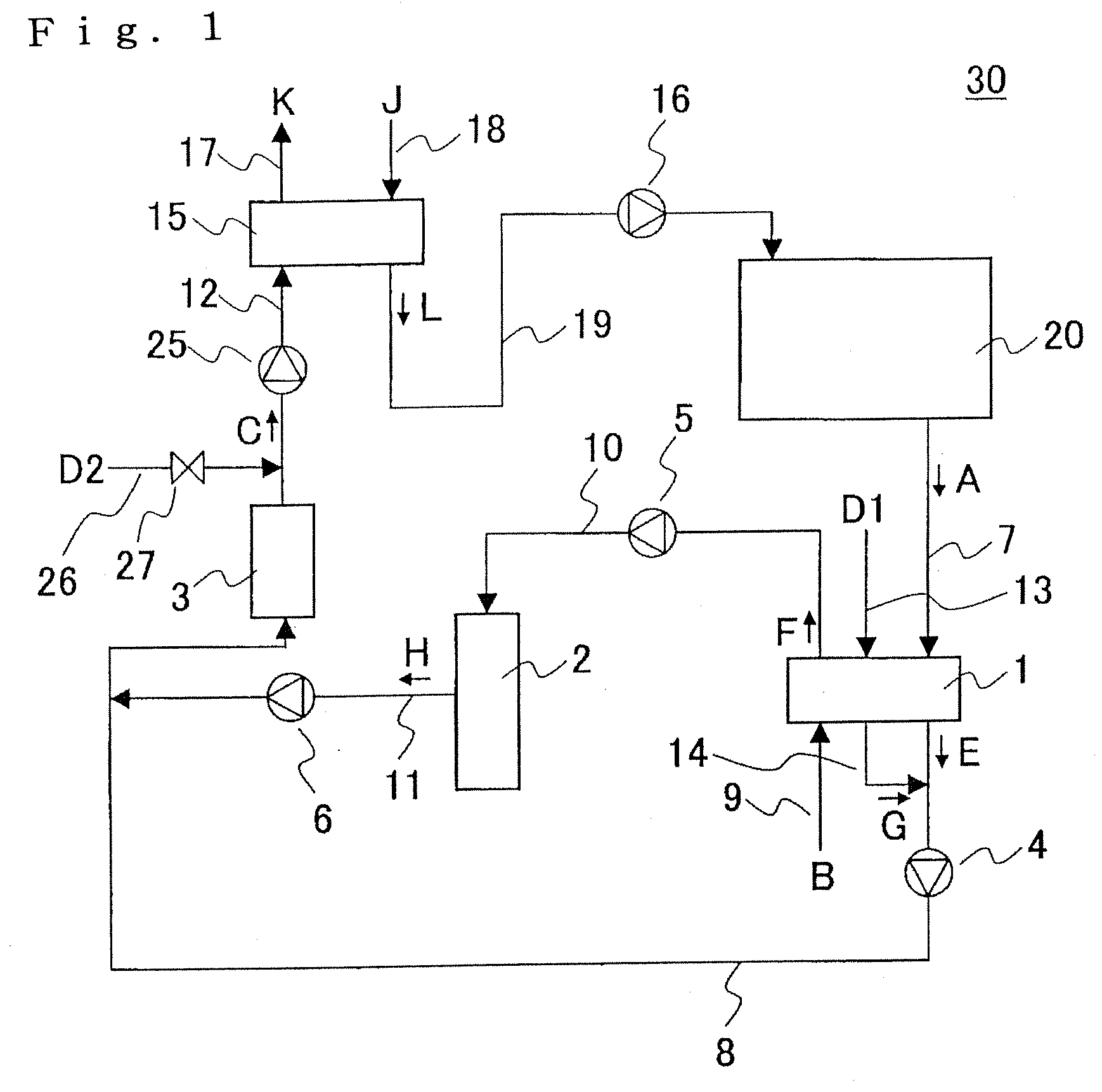 Method for processing organic solvent-containing air