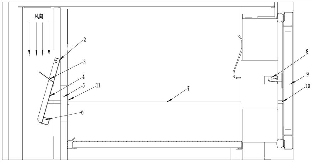 A cooling and heating conversion box for a lattice cabinet