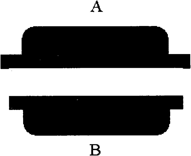 High-voltage power line carrier signal communication coupling method and device