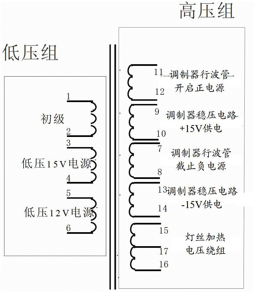 Transformer Fabrication Method for Floating Filament Modulator in Microwave Power Module