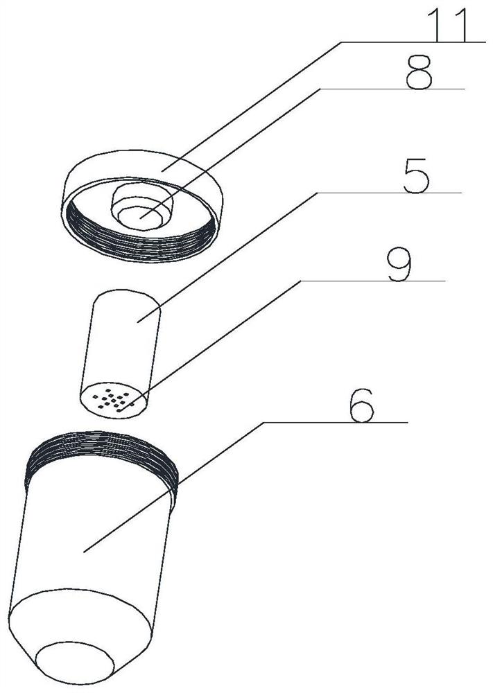 Device for collecting and storing sweat specimens