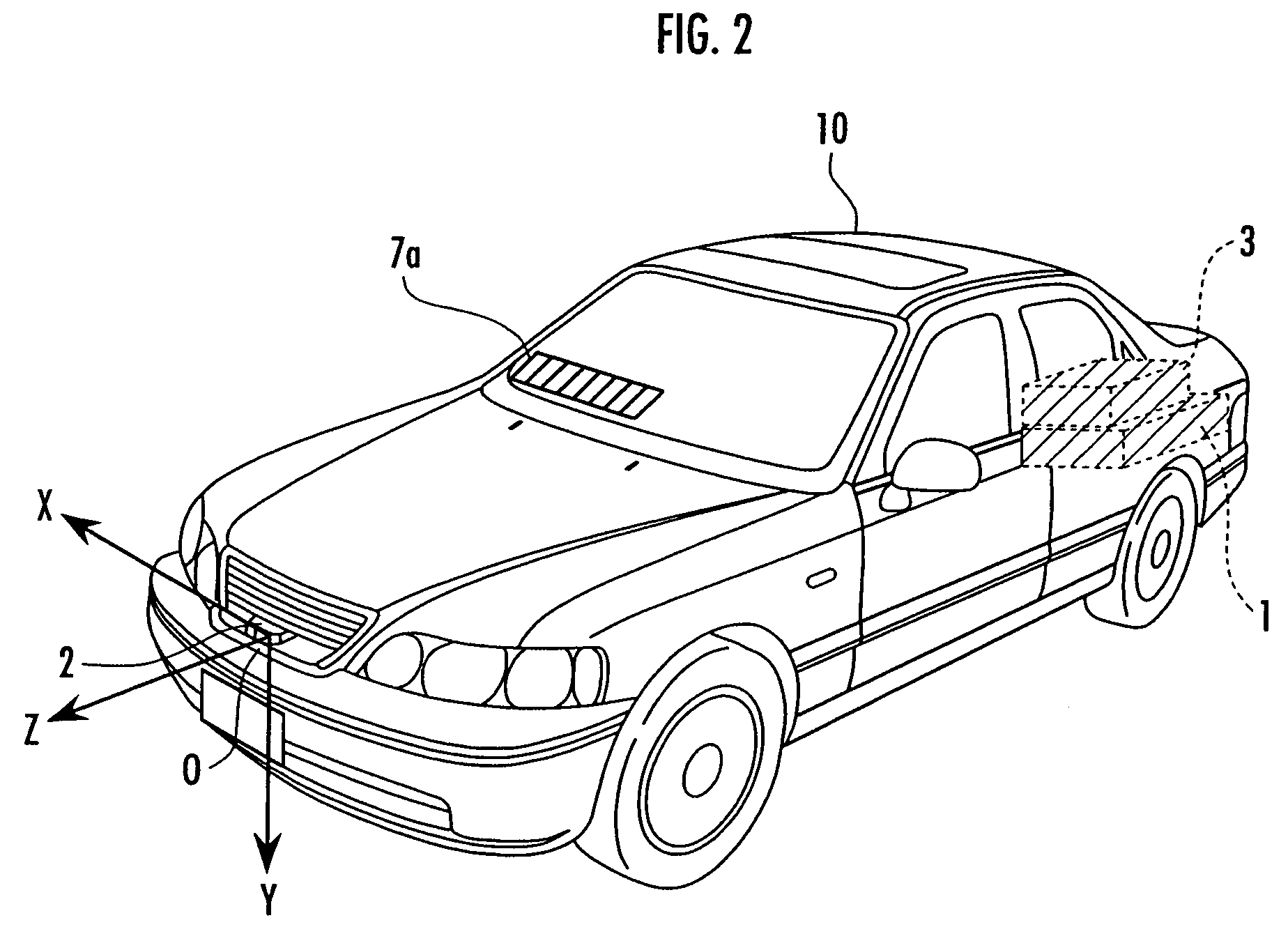 Vehicle surroundings monitoring apparatus