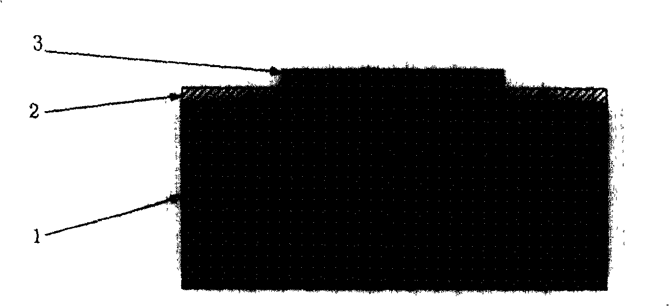 Stress sensor chip based on SOI